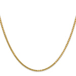 Gold (10K & 14K) Box Chain - 14k Yellow Gold / 16 in / 1.9 mm