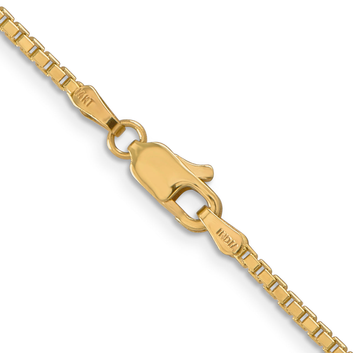 Gold (10K & 14K) Box Chain - 14k Yellow Gold / 16 in / 1.9 mm
