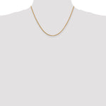 Gold (10K & 14K) Box Chain - 14k Yellow Gold / 18 in / 1.9 mm