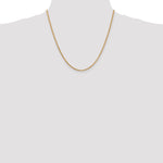 Gold (10K & 14K) Box Chain - 14k Yellow Gold / 20 in / 1.9 mm