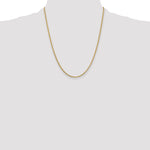 Gold (10K & 14K) Box Chain - 14k Yellow Gold / 22 in / 1.9 mm