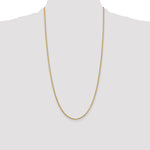 Gold (10K & 14K) Box Chain - 14k Yellow Gold / 28 in / 1.9 mm