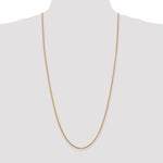 Gold (10K & 14K) Box Chain - 14k Yellow Gold / 30 in / 1.9 mm