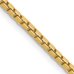 Gold (10K & 14K) Box Chain - 14k Yellow Gold / 16 in / 1.9 mm