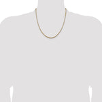 Gold (10K & 14K) Box Chain - 14k Yellow Gold / 20 in / 2.5 mm