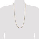 Gold (10K & 14K) Box Chain - 14k Yellow Gold / 30 in / 2.5 mm