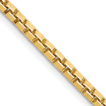Gold (10K & 14K) Box Chain - 14k Yellow Gold / 18 in / 2.5 mm