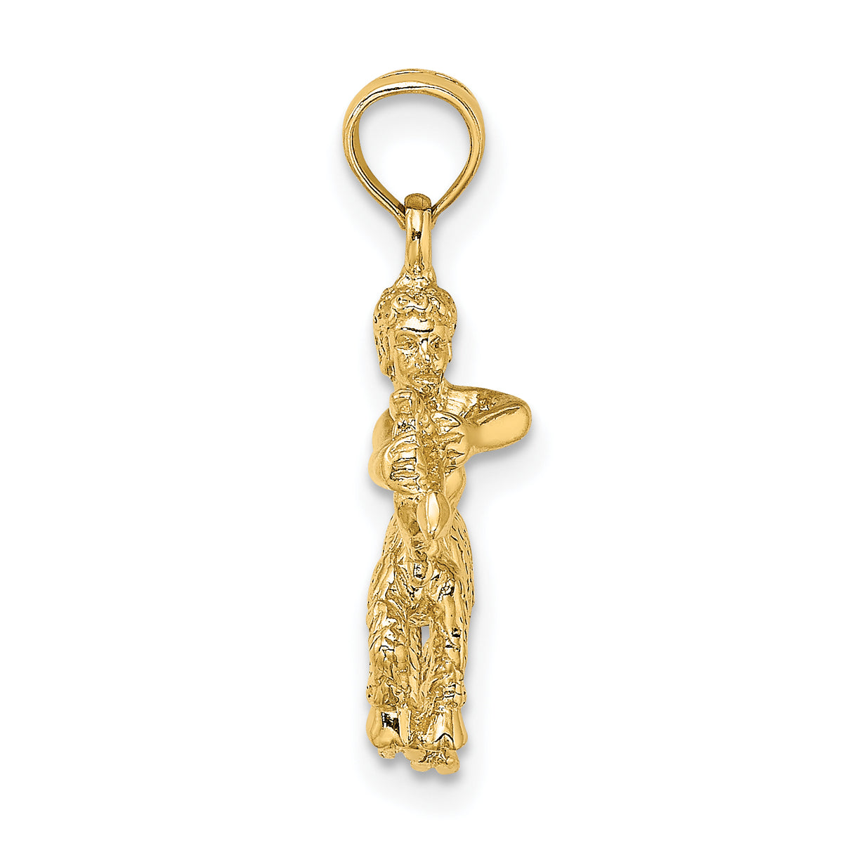 Gold 3D Zodiac Charm - Sagittarius