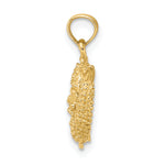 Gold 3D Zodiac Charm - Pisces