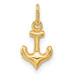 14k Mini Anchor Charm