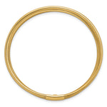 14k Yellow Gold Polished Five Strand Mesh Stretch Round Bracelet, view 2