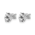 Round Lab Grown Diamond 4-Prong Studs - 14k White Gold / 1/5 ctw. / VS+ F+