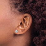 Gold Lab Grown Diamond Earrings - 1/2 ctw.