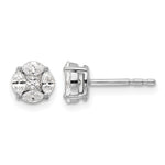 Gold Lab Grown Diamond Earrings - 1/2 ctw.