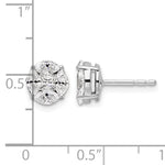 Gold Lab Grown Diamond Earrings - 1 ctw.