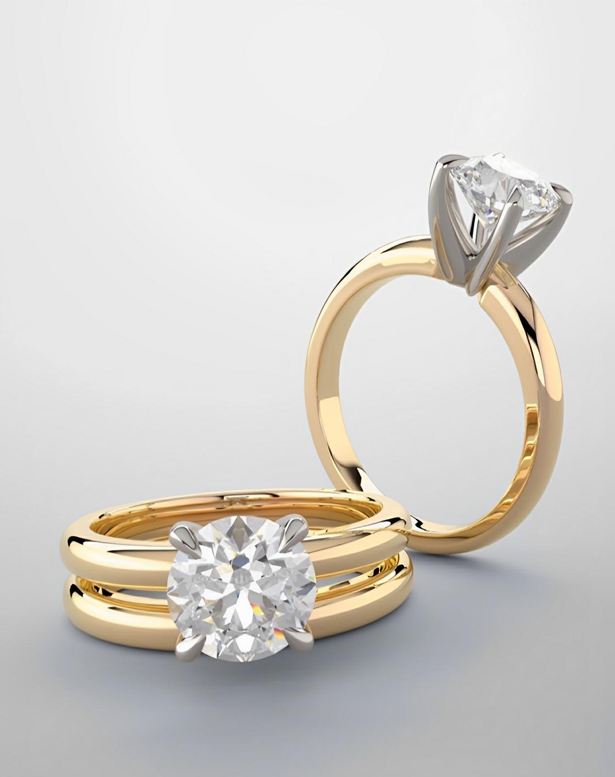 Bridal, 1.00ct HSF  lab grown diamond