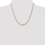 Gold (10K & 14K) Flat Figaro Chain - 14k Yellow Gold / 20 in / 2.75 mm