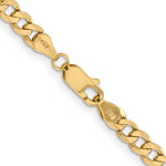 Gold (10K & 14K) Flat Figaro Chain - 14k Yellow Gold / 16 in / 4.75 mm