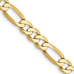Gold (10K & 14K) Flat Figaro Chain - 14k Yellow Gold / 18 in / 5.25 mm
