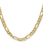 Gold (10K & 14K) Flat Figaro Chain - 14k Yellow Gold / 18 in / 6.25 mm