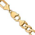 Gold (10K & 14K) Flat Figaro Chain - 14k Yellow Gold / 20 in / 10 mm
