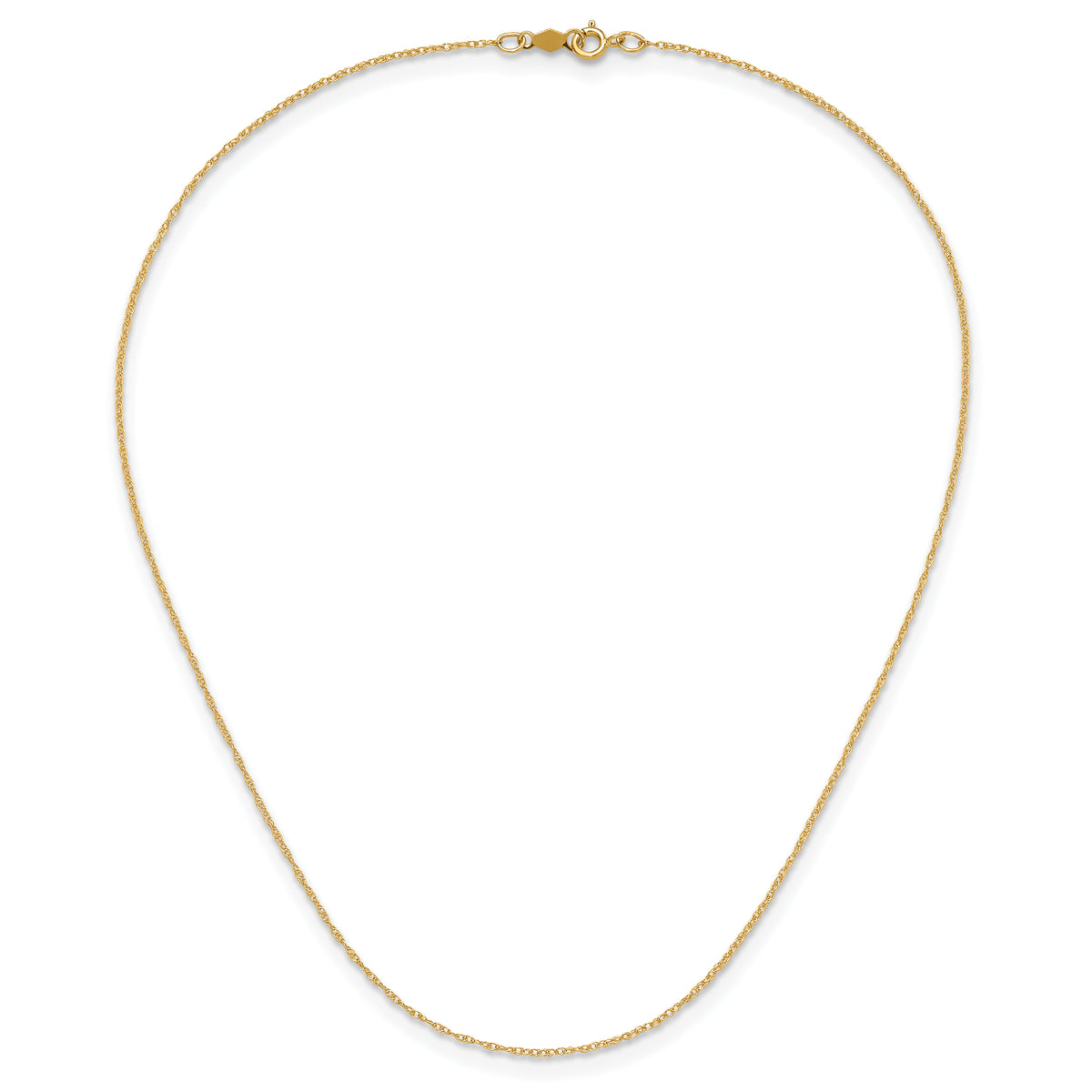 14k Madi K 15 inch Rope Chain, view 5