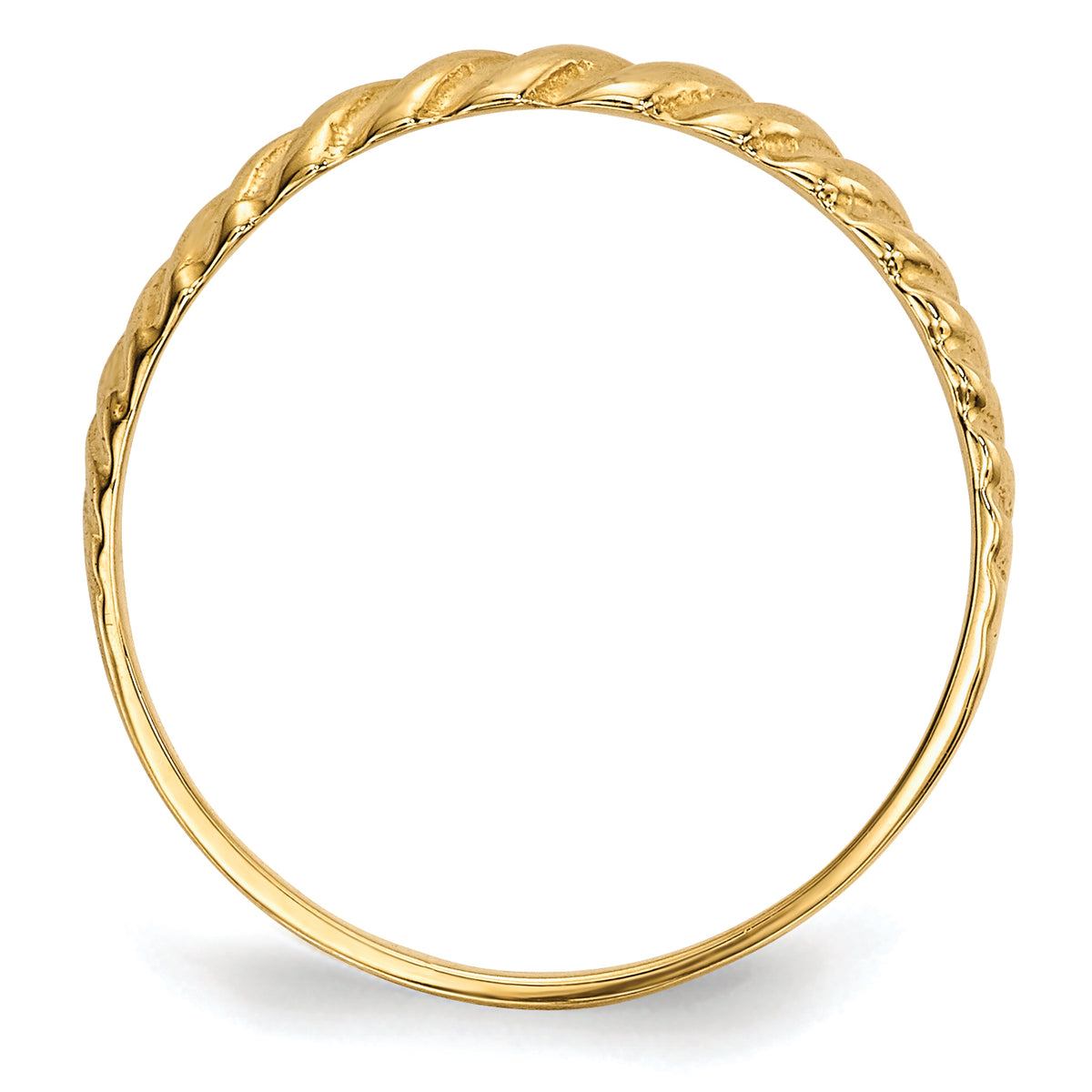 14k Madi K Kids Polished Twist Size 4.5 Ring