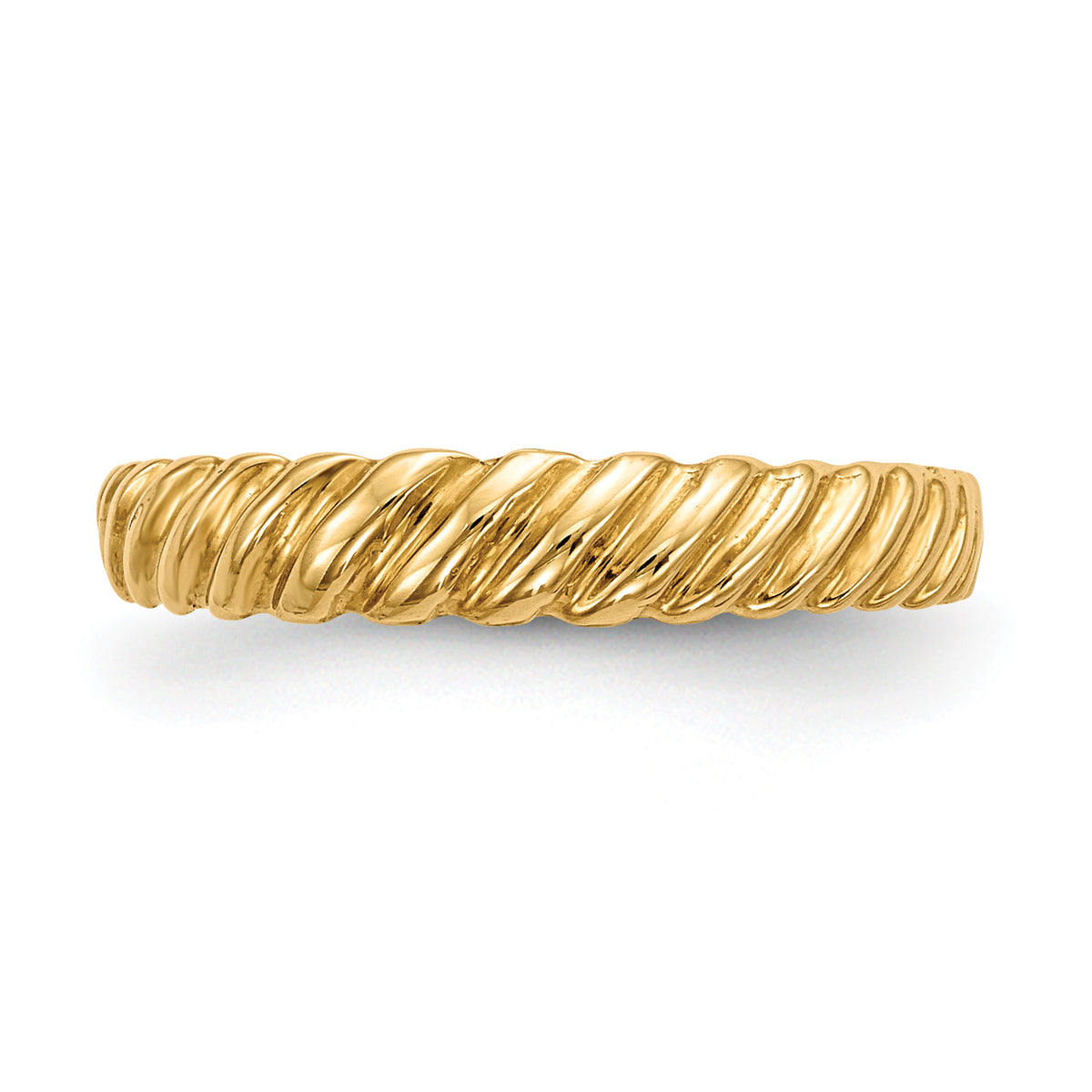 14k Madi K Kids Polished Twist Size 4.5 Ring
