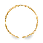 Gold Polished Heart Toe Ring - 14k Yellow Gold