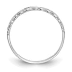 Gold Hearts Ring - 14k White Gold