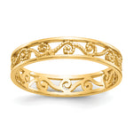 Gold Polished Classic Ring - 14k Yellow Gold