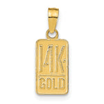 14k GOLD Pendant