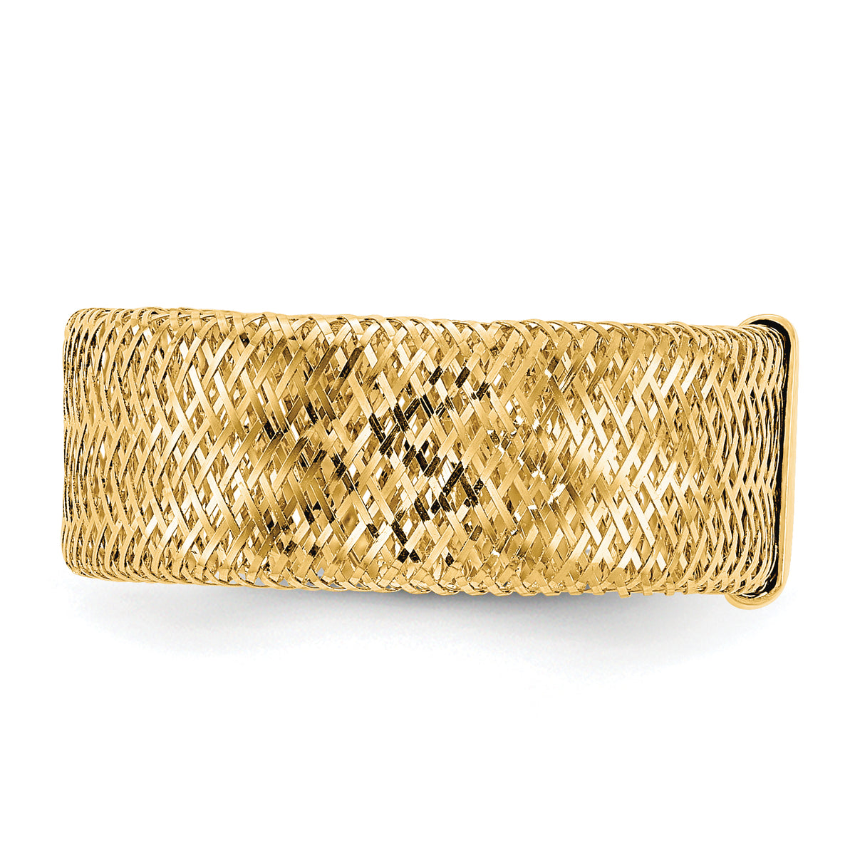 Leslie's Gold Stretch Ring - 14k Yellow Gold / No Plating