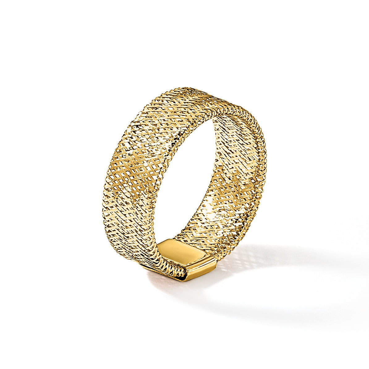 Leslie's Gold Stretch Ring - 14k Yellow Gold / No Plating