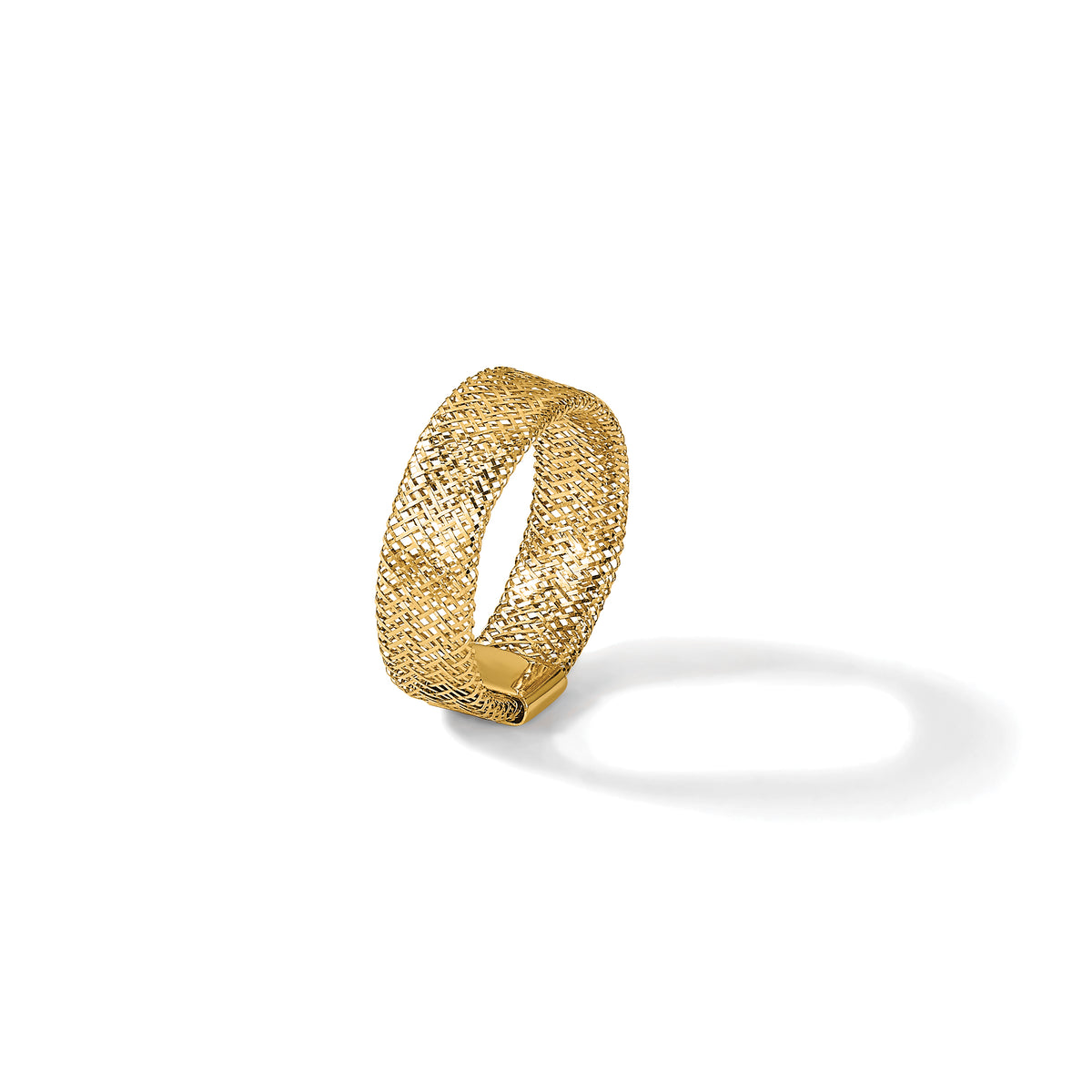 Leslie's Gold Stretch Ring - 14k Yellow Gold / No Plating