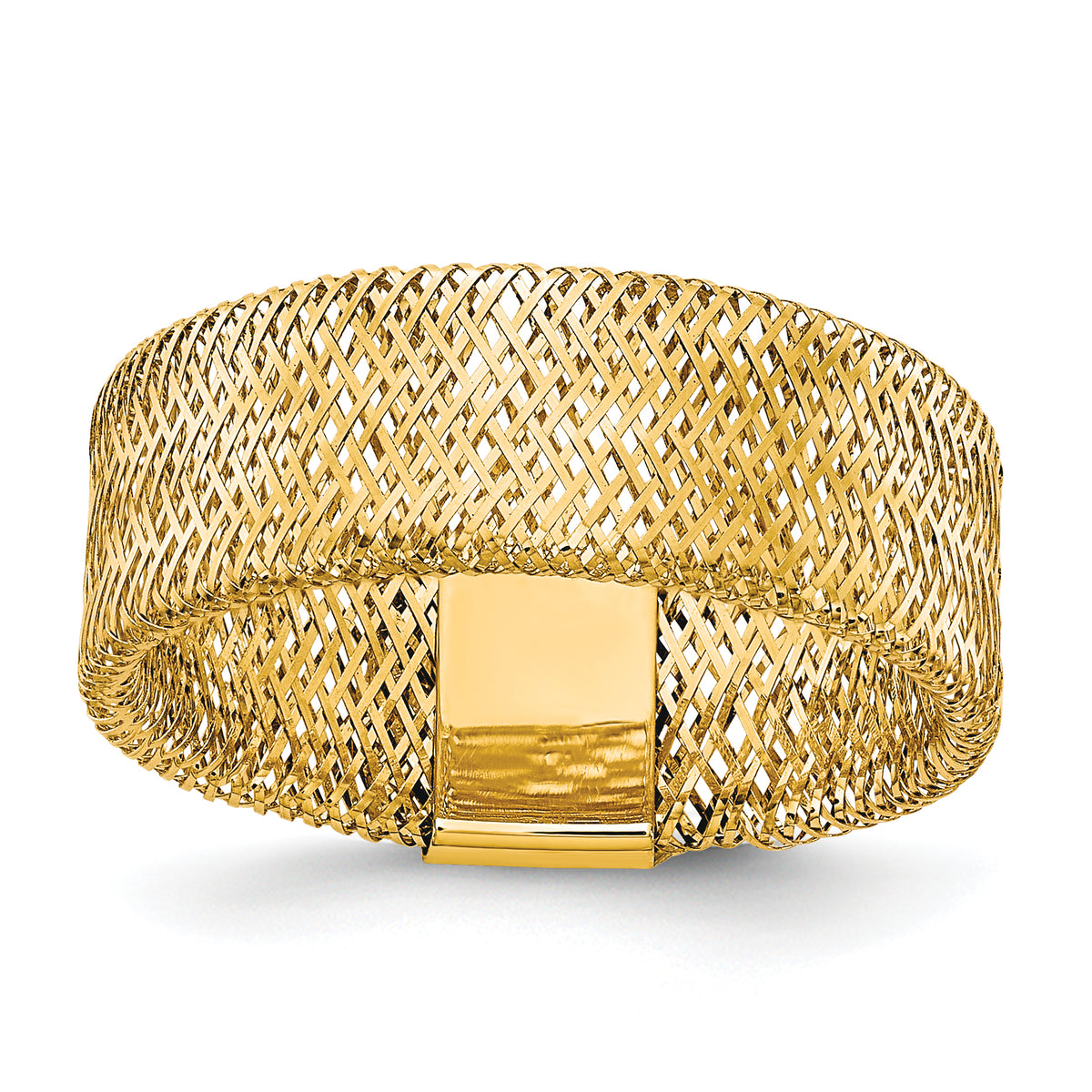 Leslie's Gold Stretch Ring - 14k Yellow Gold / No Plating