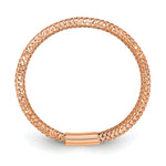 Leslie's Gold Stretch Ring - 14k Yellow Gold / Gold Plated Rose Tone