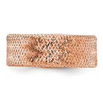 Leslie's Gold Stretch Ring - 14k Yellow Gold / Gold Plated Rose Tone
