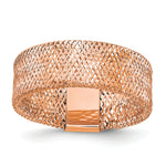Leslie's Gold Stretch Ring - 14k Yellow Gold / Gold Plated Rose Tone