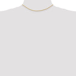 Gold (10K & 14K) Diamond-Cut Machine-Made Rope Chain - 14k Yellow Gold / 14 in / 1.3 mm