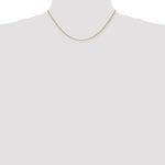 Gold (10K & 14K) Diamond-Cut Machine-Made Rope Chain - 14k Yellow Gold / 16 in / 1.3 mm