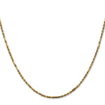 Gold (14K) Diamond-Cut Milano Rope Chain - 14k Yellow Gold / 16 in / 1.8 mm