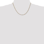 Gold (14K) Diamond-Cut Milano Rope Chain - 14k Yellow Gold / 18 in / 1.8 mm