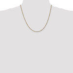 Gold (14K) Diamond-Cut Milano Rope Chain - 14k Yellow Gold / 20 in / 1.8 mm