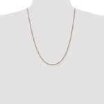 Gold (14K) Diamond-Cut Milano Rope Chain - 14k Yellow Gold / 24 in / 1.8 mm