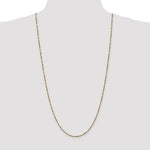 Gold (14K) Diamond-Cut Milano Rope Chain - 14k Yellow Gold / 30 in / 1.8 mm