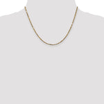 Gold (14K) Diamond-Cut Milano Rope Chain - 14k Yellow Gold / 18 in / 2.25 mm