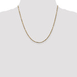 Gold (14K) Diamond-Cut Milano Rope Chain - 14k Yellow Gold / 20 in / 2.25 mm