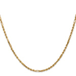 Gold (14K) Diamond-Cut Milano Rope Chain - 14k Yellow Gold / 16 in / 2.5 mm