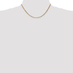 Gold (14K) Diamond-Cut Milano Rope Chain - 14k Yellow Gold / 16 in / 2.5 mm